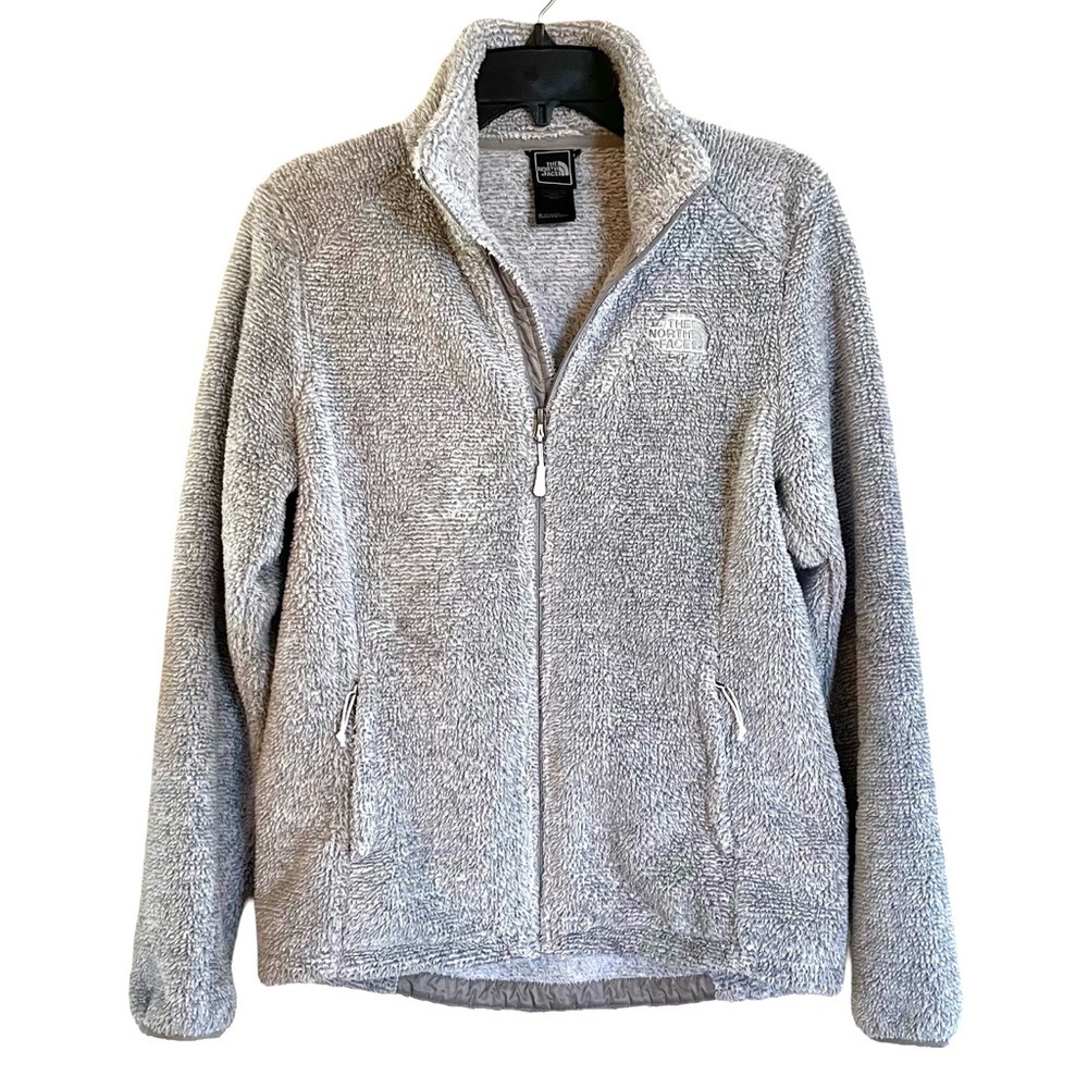 The North Face Women’s Osito Fleece Jacket M Gray Full Zip